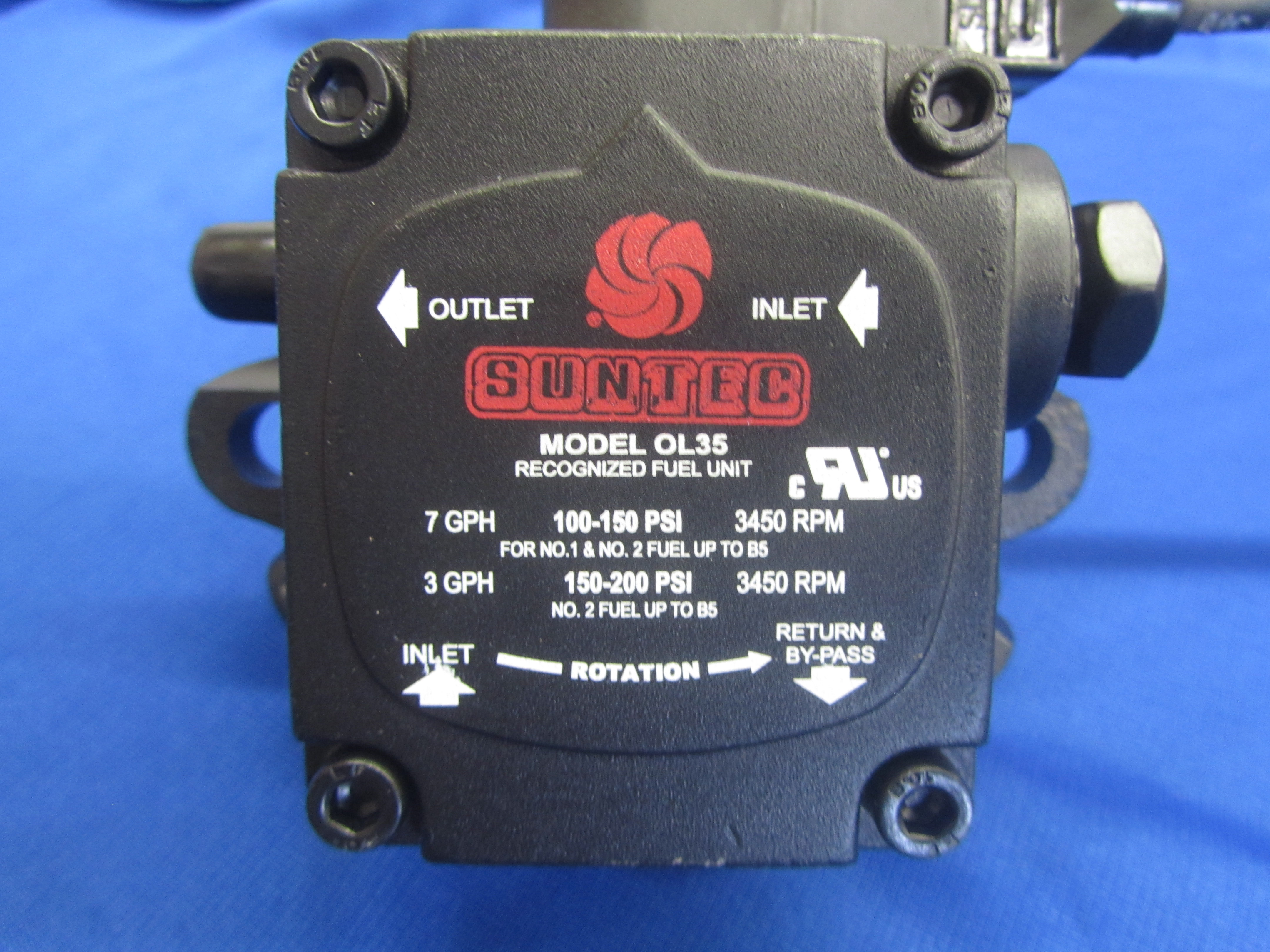 Suntec OL35 Fuel Pump 079038-220 87007600 Oil Burner & Hot Pressure Washer 220V 